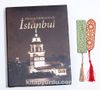 Dünya Edebiyatında İstanbul + Bambu Ayraç Motifli Baskı - Selçuklu Yıldızı + Bambu Ayraç Motifli Baskı - Turkuaz Lale