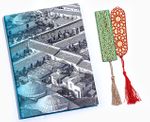 Kapalıçarşı (Ciltli) + Bambu Ayraç Motifli Baskı - Selçuklu Yıldızı + Bambu Ayraç Motifli Baskı - Turkuaz Lale