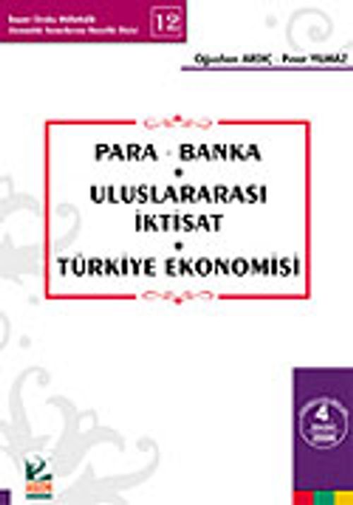 Para - Banka Uluslararası İktisat Türkiye Ekonomisi