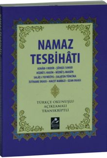 Namaz Tesbihatı (Mini Boy) & Türkçe Okunuşlu Açıklamalı Transkriptli
