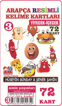 Arapça Resimli Kelime Kartları 3 / Yiyeyek - İçecekler