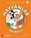 Hayvanlar - Animals Boyama Kitabı
