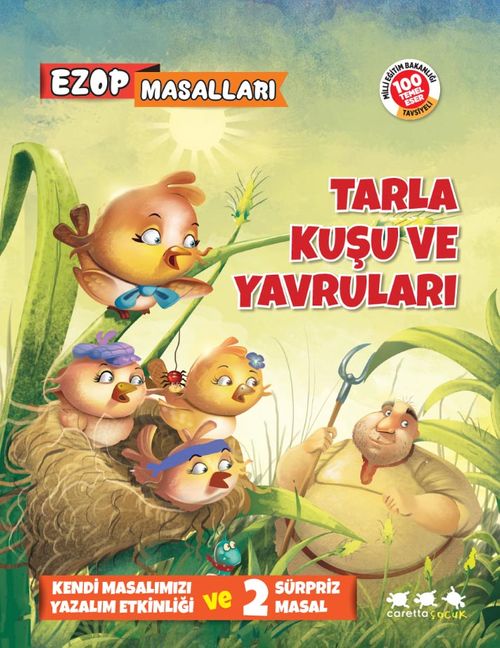 Tarla Kuşu ve Yavruları Ezop Masalları