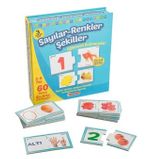 Sayılar - Renkler - Şekiller / Okul Öncesi Kavramlar (SRŞ1444)