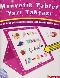 Manyetik Tablet Yazı Tahtası (Pembe)