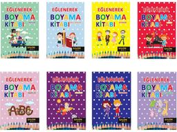 Eğlenerek Boyama (8 Takım Set)