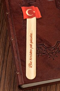 Bambu Çubuk Ayraç - Bayrak