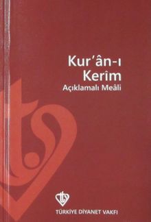 Kur'an-ı Kerim Açıklamalı Meali (Plastik Kapak-Hafız Boy-Arapça Metinsiz)
