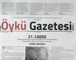 Can Aylık Öykü Gazetesi Sayı:19 Nisan 2018