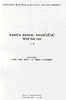 Yahya Kemal Enstitüsü Mecmuası III
