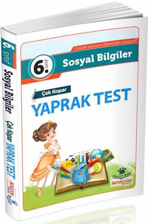 6. Sınıf Sosyal Bilgiler Çek Kopar Yaprak Test