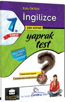 7. Sınıf İngilizce Çek Kopar Yaprak Test