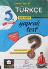 5. Sınıf Türkçe Çek Kopar Yaprak Test