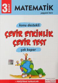 3. Sınıf Matematik Konu Destekli Çevir Etkinlik çevir Test Çek Kopar