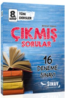 8. Sınıf Tüm Dersler Çıkmış Sorularla 16 Deneme