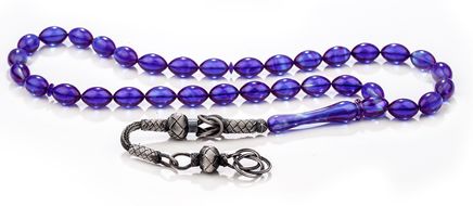 Sıkma Kehribar - Bordo Mavi (SK12)