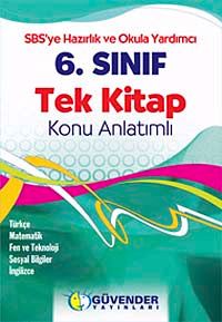 6. Sınıf Tek Kitap Konu Anlatımlı