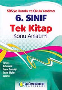 6. Sınıf Tek Kitap Konu Anlatımlı