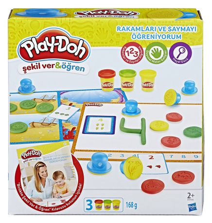 Play Doh Rakamları ve Saymayı Öğreniyorum (B3406)