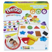 Playdoh Renkleri ve Şekilleri Öğreniyorum (B3404)