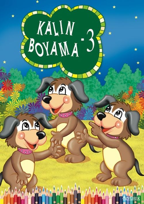 Kalın Boyama Seti (10 Kitap)