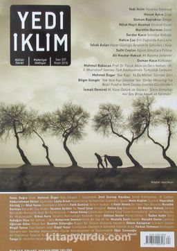 7edi İklim Sayı:337 Nisan 2018 Kültür Sanat Medeniyet Edebiyat Dergisi