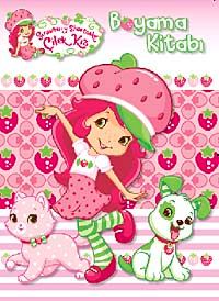 Çilek Kız Boyama Kitabı