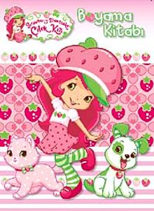 Çilek Kız Boyama Kitabı