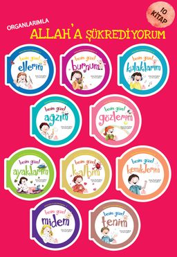 Organlarımla Allah'a Şükrediyorum (10 Kitap)