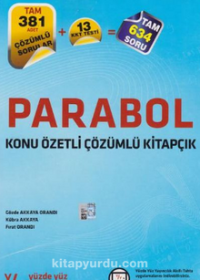 Parabol Konu Özetli Çözümlü Kitapçık