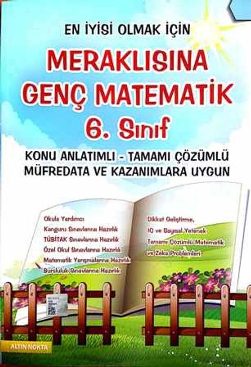 6. Sınıf Meraklısına Genç Matematik Konu Anlatımlı 