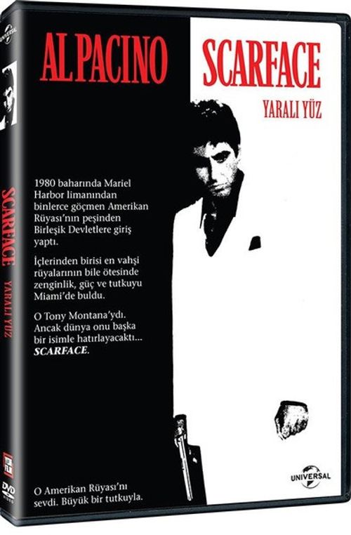 Scarface - Yaralı Yüz (Dvd) & IMDb 8,2