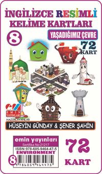 İngilizce Resimli Kelime Kartları 8. Yaşadığımız Çevre