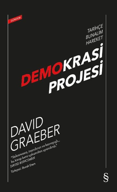 Demokrasi  Projesi & Tarihçe Bunalım Hareket