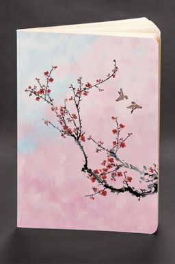 Akıl Defteri - Dokun ve Hisset Serisi Japon Kiraz Çiçeği (Cep Boy)