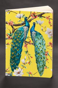 Akıl Defteri - Dokun ve Hisset Serisi Tavus Kuşları (Cep Boy)