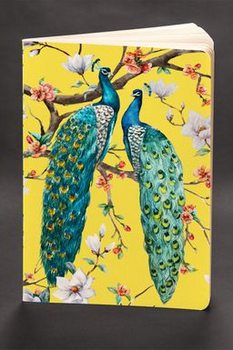 Akıl Defteri - Dokun ve Hisset Serisi Tavus Kuşları (Cep Boy)