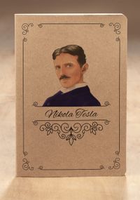 Akıl Defteri - Naturel Kraft Serisi Nikola Tesla (Cep Boy)