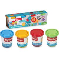 Fisher Pirice 4'lü Oyun Hamuru 224 gr (03236)
