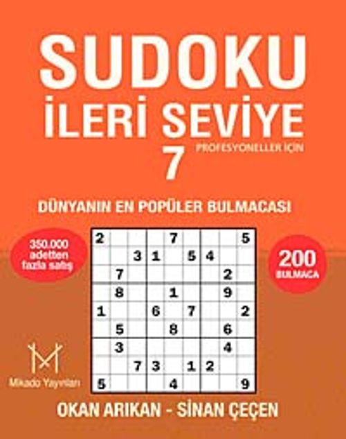 Sudoku İleri Seviye 7 & Profesyoneller İçin