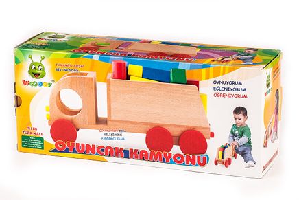 Woodoy Ahşap Kamyon (KR044)
