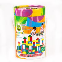 Woodoy Ahşap Blok 60 Parça (500173)