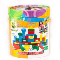 80 Parça Büyük Kovalı Blok (KR014)