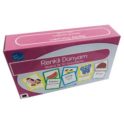 Renkli Dünyam 0-2 Yaş Türkçe-İngilizce Telaffuzlu