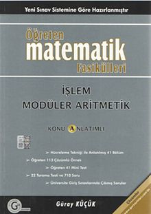 Öğreten Matematik Fasikülleri & İşlem Modüler Aritmetik / Konu Anlatımlı