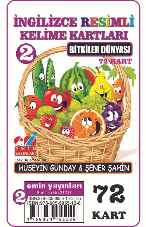 İngilizce Resimli Kelime Kartları 2 / Bitkiler Dünyası