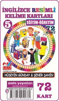 İngilizce Resimli Kelime Kartları 5 / Eğitim-Öğretim