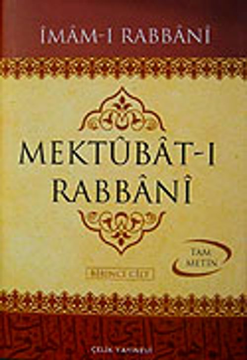 Mektubat-ı Rabbani (2 Cilt) -(ithal kağıt)