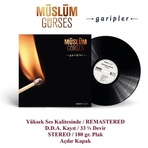Müslüm Gürses - Garipler (Plak)