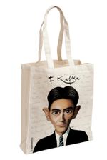 Franz Kafka Karikatür - Aforizma Bez Çanta